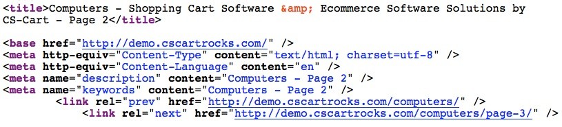How to write a canonical tag