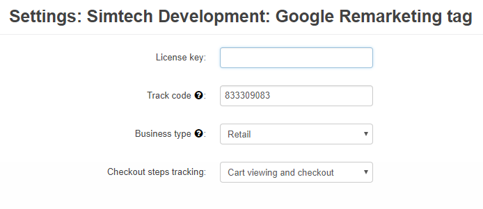 google-remarketing-tag-addon-settings