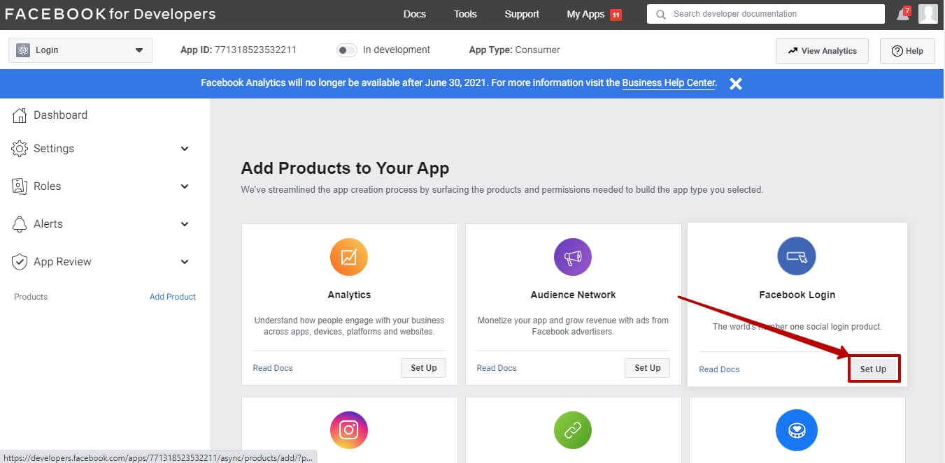 Instructions for Creating Facebook, Google, Twitter and LinkedIn Login Apps