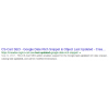SEO Last Update Google Rich Snippet Example