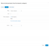 Dynamic categories: product block filling by dynamic category