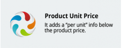 CS-Cart add-on Product Unit Price