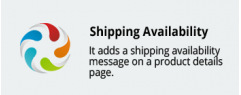 CS-Cart add-on Shipping Availability