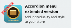 extended accordion menu image