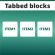Cs-Cart add-on tabbed blocks