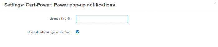 Power Pop-up Notifications: Add-on settings