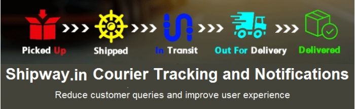 Shipway Courier Tracking and Notifications