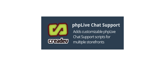phpLive Support Chat for CS-Cart