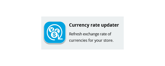 Currency rate updater