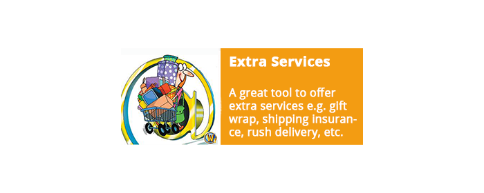Extra Services (Gift Wrap, Rush Delivery, Shipping Insurance)