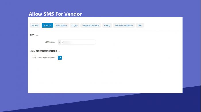 Enable SMS Notifications for Vendors