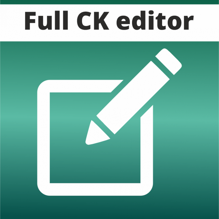 Cs-Cart add-on full ck editor