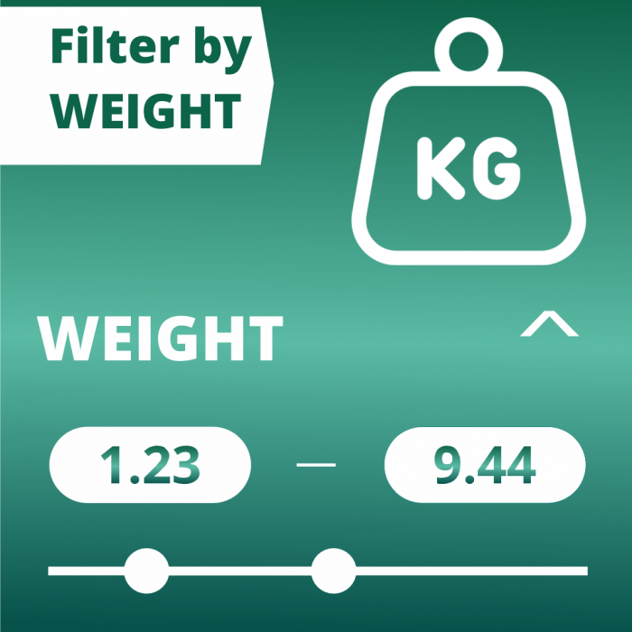 CS-Cart add-on filter by weight