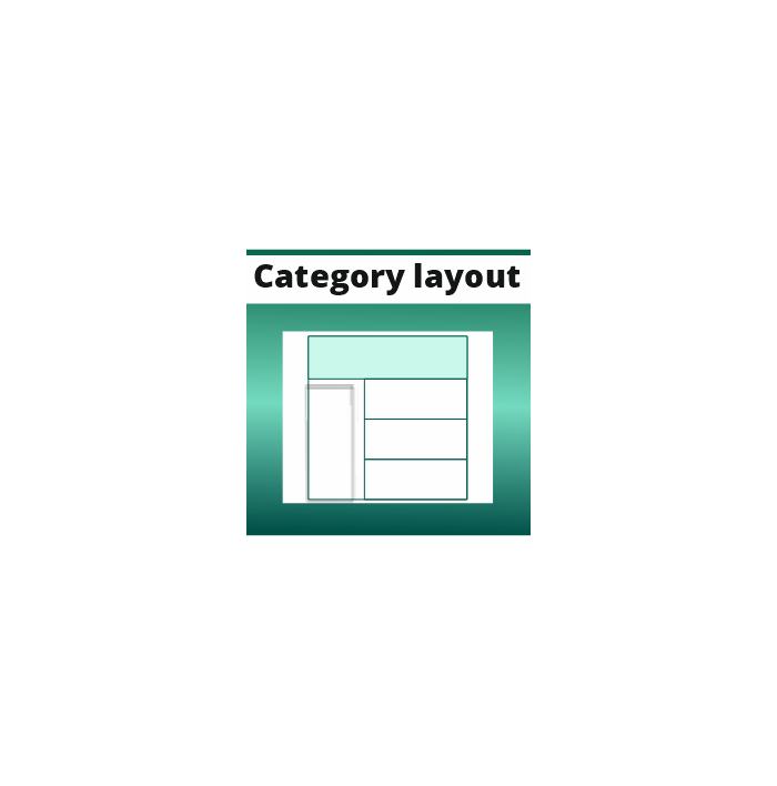 Cs-Cart add-on category layout